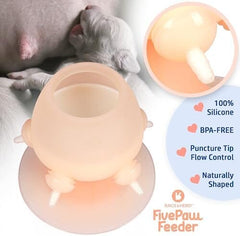 12.8 Fl Oz Puppy Feeders for Multiple Puppies of 5