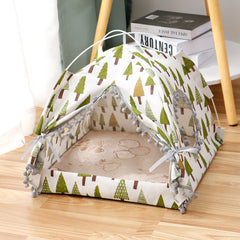 Cat Tent....Cat House Enclosed Pet Bed