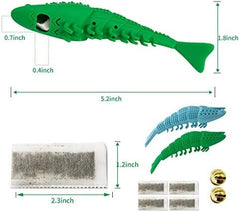 2 Pack Cat Toothbrush Catnip Toy