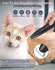 2 Speed Low Noise Cordless Dog Paw Trimmer