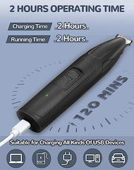 2 Speed Low Noise Cordless Dog Paw Trimmer