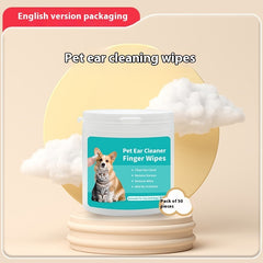 Pet Ear Cleaning Wipes Finger Stall