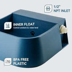 2L Automatic Water Bowl for Dogs