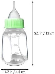 2pcs Kitten Milk Bottle Kit 120ml Puppy Feeding Bottle for Puppies Kitten