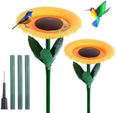 2pcs Sunflower Standing Bird Feeder Outdoor