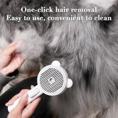3-in-1 Anti-Static Deshedding Tool for Dogs & Cats