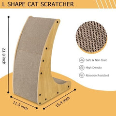 3 in 1 Curved Cat Scratcher