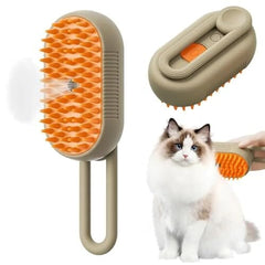 3-in-1 Grooming Comb with Massage Function