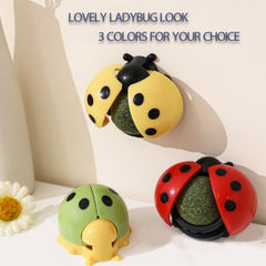 3 Pcs Catnip Toys Balls That Stick on Wall