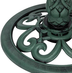 3-Tiered Pedestal Water Fountain and Birdbath