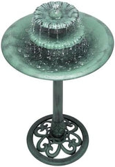 3-Tiered Pedestal Water Fountain and Birdbath