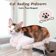 30" Tall Cat Scratching Post, Sisal Rope Cat Claw Scratcher