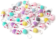 36 Pack 1.8 Inch Small Interactive Cat Toys Mice with Catnip