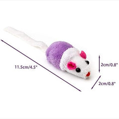 36 Pack 1.8 Inch Small Interactive Cat Toys Mice with Catnip