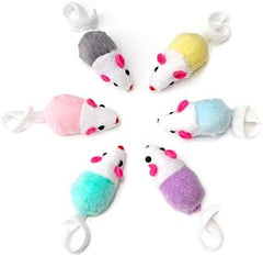 36 Pack 1.8 Inch Small Interactive Cat Toys Mice with Catnip