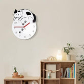 3D Cute Wall Clock Non-Ticking Decorative Clock