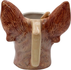 3D Hand Painted Dog Coffee Tea Ceramic Mug (Chihuahua)