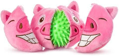 3in1 Dog Toys for Aggressive Chewers - Pig