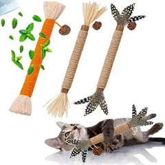 3Pack Silvervine Chew Stick Kitten Treat Catnip Toy