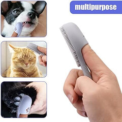 3Pcs Small Dog Toothbrush Dog Finger Toothbrush