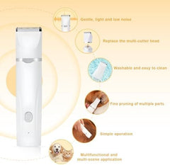 4-in-1 Dog Clippers for Grooming Dog Scissors Beauty Suit