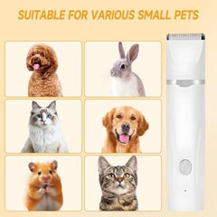 4-in-1 Dog Clippers for Grooming Dog Scissors Beauty Suit