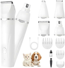 4-in-1 Dog Clippers for Grooming Dog Scissors Beauty Suit