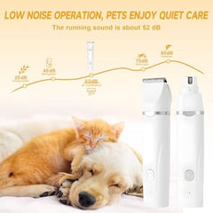 4-in-1 Dog Clippers for Grooming Dog Scissors Beauty Suit