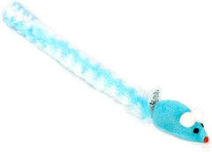 4 Packs 15 Inch Long Soft Plush Cat Toys Mice with Rattle Rustle Sound