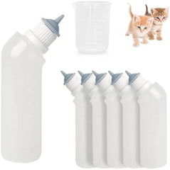 5 Pack Kitten Bottle for Nursing Puppy Milk Kitten Bottles Feeding Kit