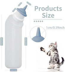 5 Pack Kitten Bottle for Nursing Puppy Milk Kitten Bottles Feeding Kit
