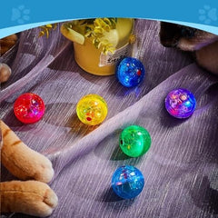 6 Pieces Ghost Hunting Cat Ball Activated Cat Toy