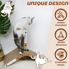 6-Sided Rotatable Cat Scratcher