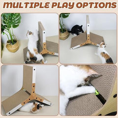 6-Sided Rotatable Cat Scratcher