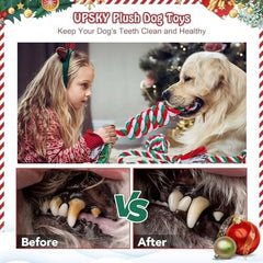 7 Pack Christmas Dog Toys