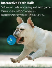 8 Pack Soft Stuffed Plush Balls with Squeakers