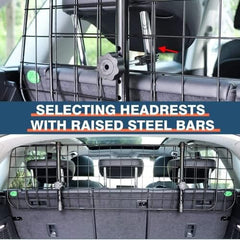 Adjustable Dog Car Barrier for SUVs, Vehicles, and Cars