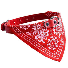 Adjustable Pet Collar Bandana - 5 Colors