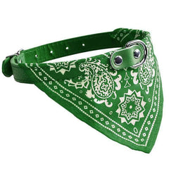 Adjustable Pet Collar Bandana - 5 Colors