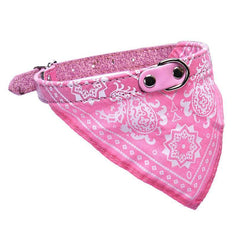 Adjustable Pet Collar Bandana - 5 Colors