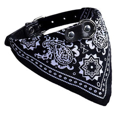 Adjustable Pet Collar Bandana - 5 Colors