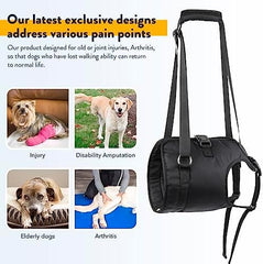 Adjustable Sling Support for Large Dogs Hind Legs, Mobility Aid for Elderly Dogs