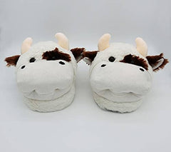 Animal Plush Slippers for Women