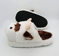 Animal Plush Slippers for Women