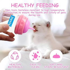 Anti-Choking Nipples for Newborn Pets