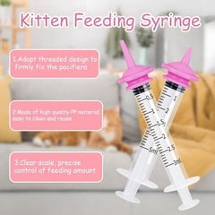 Anti-Choking Nipples for Newborn Pets