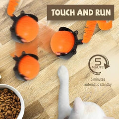 Automatic Interactive Cat Toys for Indoor Cats with 2 Speeds