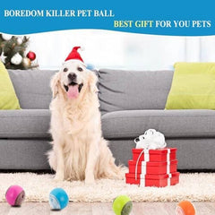 Automatic Motion-Activated Rolling Dog Toy for Large Small Dogs