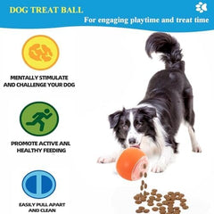 Automatic Motion-Activated Rolling Dog Toy for Large Small Dogs