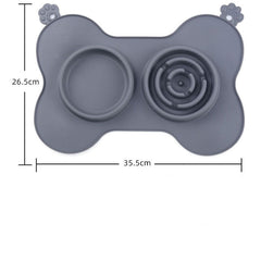 Silicone Licking Pad Pet Placemat Anti Slip Cat Slow Eating Mat Anxiety Relief Training Dog Lick Mats Feeding Licking Plate Pad